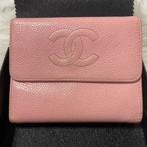 Chanel💎Caviar CC Short Wallet